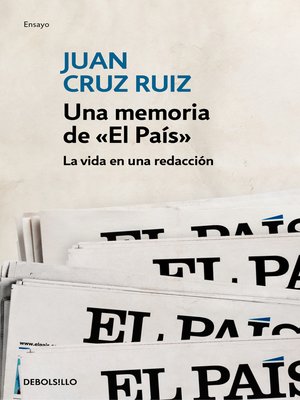 cover image of Una memoria de «El País»